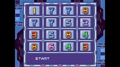 Mega Man X2 Password Generator .